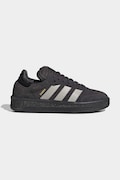 adidas Originals SAMBA XLG sneakersy dziecięce zamszowe brązowe JP9521