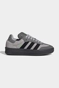 Otroške superge adidas Originals SAMBA XLG siva barva, KI6159