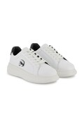 Παιδικά δερμάτινα sneakers Karl Lagerfeld χρώμα: άσπρο, Z31182