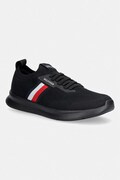 Tommy Hilfiger LIGHTWEIGHT KNITTED RUNNER sneakersy męskie czarne FM0FM05756