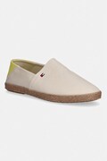 Tommy Hilfiger espadryle męskie CORE HILFIGER ESPADRILLE TEXTILE beżowe FM0FM05792