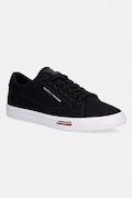 Tommy Hilfiger VULC CORE RWB LONG LACE CVS tenisówki męskie czarne niskie FM0FM05813