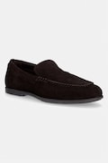 Calvin Klein mokasyny męskie zamszowe LOW PROF LOAFER SU brązowe HM0HM02081