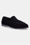 Calvin Klein mokasyny męskie zamszowe LOW PROF LOAFER SU czarne HM0HM02081