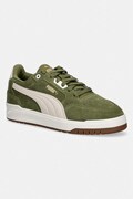 Puma sneakersy zamszowe Shuffle Downtown męskie kolor zielony 402597