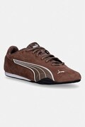 Σουέτ sneakers Puma CATCH χρώμα: καφέ, 402681