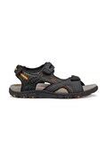 Geox sandały męskie UOMO SANDAL STRADA czarne U8224D0EKBCC4367