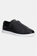 Lacoste Men Linecourt Slip-On sneakersy męskie skórzane czarne 51SMA0096