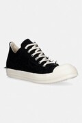 Кеди Rick Owens DRKSHDW Denim Low колір чорний DU01F4802.SLASH