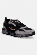 Sneakers Aeronautica Militare FURRY SNEAKERS χρώμα: μαύρο, 261SC0276UCT03546
