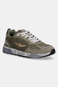 Tenisky Aeronautica Militare SNEAKERS zelená farba, 261SC0276UCT04327