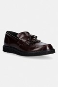 Fred Perry лофери чоловічі шкіряні бордові SB8355