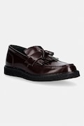 Fred Perry лофери чоловічі шкіряні бордові SB8355
