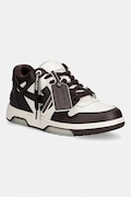 Off-White Out of Office sneakersy męskie skórzane czarne M189C9L007