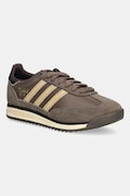adidas Originals leather sneakers SL 72 RS brown color KJ1661