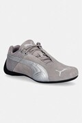Puma sneakersy zamszowe Future Cat Emboss kolor szary 405283