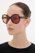 Pinko okulary przeciwsłoneczne damskie brązowe 106772 A2NN