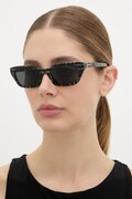 Burberry okulary przeciwsłoneczne damskie czarne 0BE4488