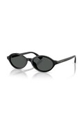 Jimmy Choo okulary przeciwsłoneczne okrągłe damskie czarne 0JC5068U