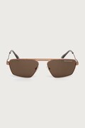 Armani Exchange okulary przeciwsłoneczne złote 0AX2059S