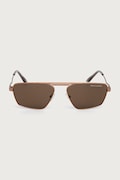 Armani Exchange okulary przeciwsłoneczne złote 0AX2059S