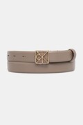Calvin Klein pasek damski kolor beżowy LV04F7072G