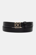 Calvin Klein pasek damski kolor czarny LV04F7072G