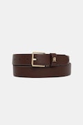 Tommy Hilfiger pasek skórzany damski kolor brązowy AW0AW18251
