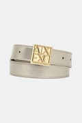 Armani Exchange pasek damski kolor beżowy XW002223 AF21362