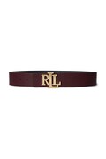 Lauren Ralph Lauren curea pentru femei din piele burgundia 412P06813