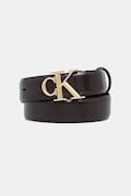 Calvin Klein pasek damski skórzany brązowy LV04F7074G