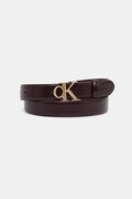Calvin Klein pasek damski skórzany bordowy LV04F7074G