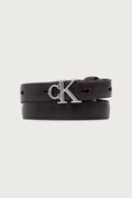 Calvin Klein pasek damski skórzany brązowy LV04F7085G
