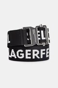 Karl Lagerfeld Jeans pasek damski kolor czarny B1W33061