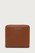 Calvin Klein портфейл дамски от имитация на кожа оранжев LV04F1120G