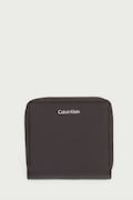 Calvin Klein portfel damski z imitacji skóry brązowy LV04F1120G