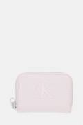 Calvin Klein novčanik za žene od imitacije kože rozi LV04F1154G
