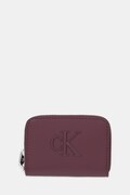 Calvin Klein portfel damski kolor fioletowy LV04F1154G