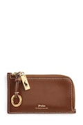 Polo Ralph Lauren portfel skórzany damski kolor brązowy 427P04988