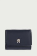 Tommy Hilfiger portfel damski z imitacji skóry granatowy AW0AW18129