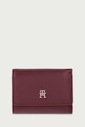 Tommy Hilfiger portfel damski z imitacji skóry bordowy AW0AW18129