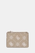Πορτοφόλι Guess CARRIE χρώμα: μπεζ, SWGP98 98505