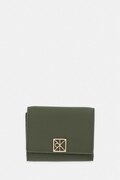 Calvin Klein novčanik RFID za žene kožni zeleni LV04F1128G