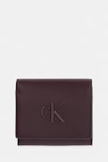Calvin Klein denarnica ženska bordo LV04F1156G