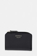 Emporio Armani portfel skórzany damski kolor czarny EW000369 AF19568
