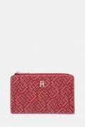 Tommy Hilfiger portfel damski czerwony AW0AW18594