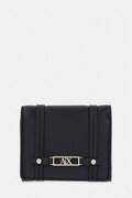 Armani Exchange дамски портфейл от имитация на кожа черен XW002613 AF15632