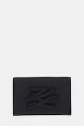 Karl Lagerfeld etui na karty damskie skórzane K/AUTOGRAPH czarne B2W32064