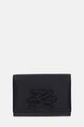 Karl Lagerfeld portfel damski K/AUTOGRAPH czarny B2W32065