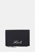 Karl Lagerfeld portfel damski skórzany K/SIGNATURE czarny B2W32013